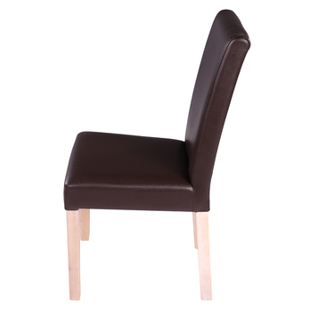 Jídelní židle FIX IV dub sonoma/hnědá 2