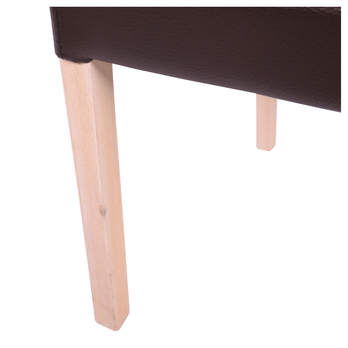 Jídelní židle FIX IV dub sonoma/hnědá 5