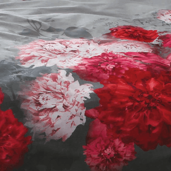 Povlečení FLAMENCO PINK červená/šedá, 70x90 a 140x200 cm 2