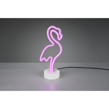 Stolní LED lampa FLAMINGO bílá 1