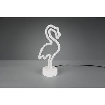 Stolní LED lampa FLAMINGO bílá 3