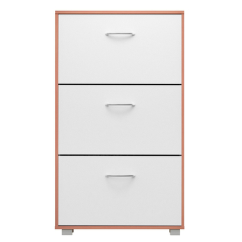 Botník  FLAPS bílá/buk 3