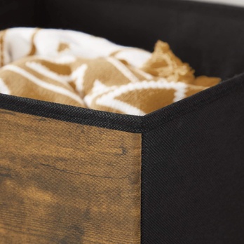 Úložné boxy FLAT 3 hnědá, 6 ks 4