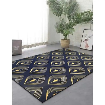 Koberec FLAT DELUXE modrá, 120x160 cm 1