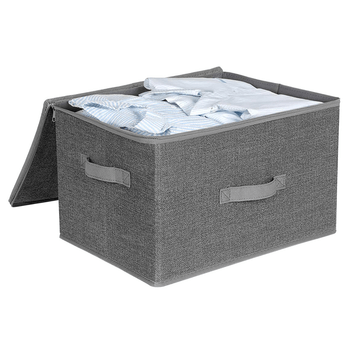 Úložné boxy FLAT II šedá, 3 ks 5