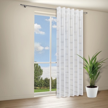 Záclona  FLEX šedá, 140x235 cm 1