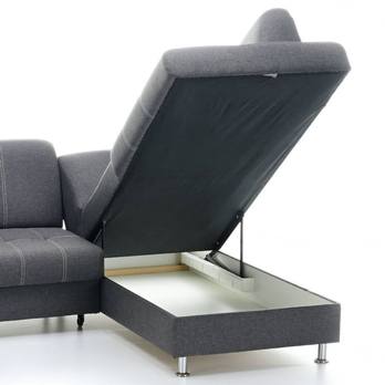 Sedací souprava FLEXI LARGE pravá/šedá 1