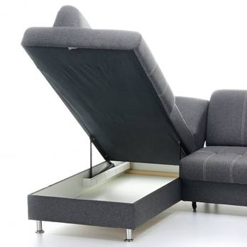 Sedací souprava FLEXI LARGE levá/šedá 1