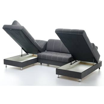 Sedací souprava FLEXI XL pravá/šedá 2
