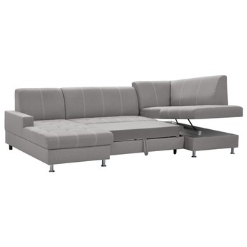 Sedací souprava FLEXI XL levá/světle šedá 1