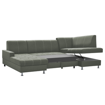Sedací souprava FLEXI XL levá/zelená 1