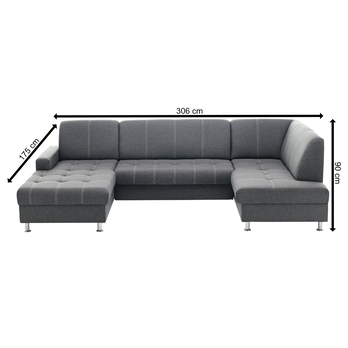 Sedací souprava FLEXI XL levá/růžová 3