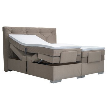 Postel boxspring FLORENCE béžová, 180x200 cm 1