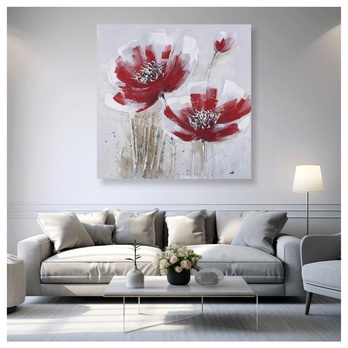 Obraz FLOWER III 60x60 cm, vícebarevná 1