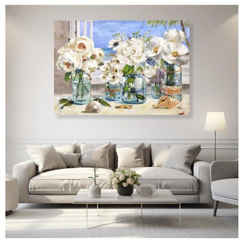 Obraz FLOWER XVI 100x70 cm, vícebarevná 1