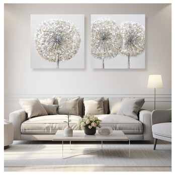 Obraz FLOWER XX 80x80 cm, vícebarevná 1