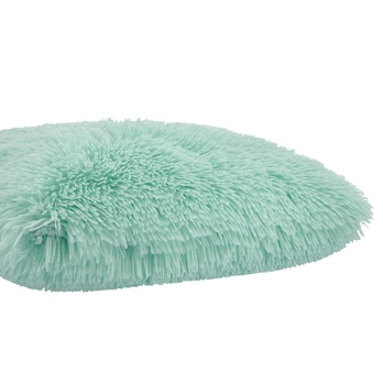 Dekorační polštář  FLUFFI mátová 2