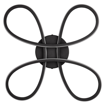 Stropní svítidlo FLY černá 3
