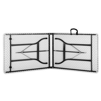 BBQ stůl FOLDE bílá 5