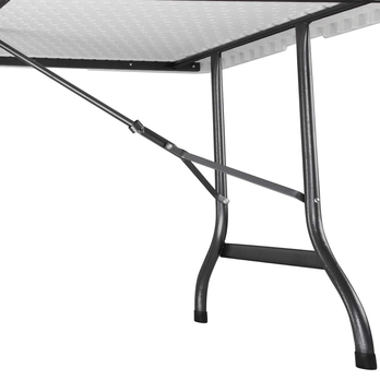 BBQ stůl FOLDE bílá 6