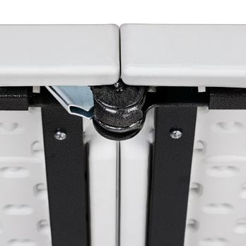 BBQ stůl FOLDE bílá 8