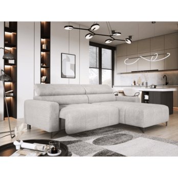 Sedací souprava FONSO S pravá, bílá 3