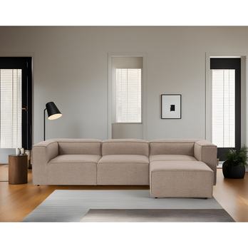 Sedací souprava FORA hnědá 2