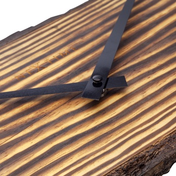 Nástěnné hodiny FOREST dřevo/kov, průměr 45 cm 6