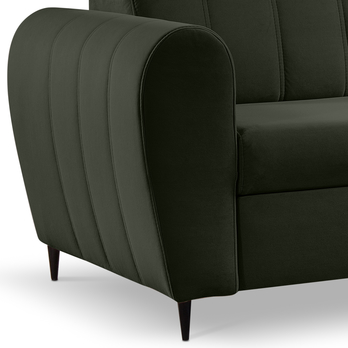 Sedací souprava FORIO pravá, tmavě zelená 3