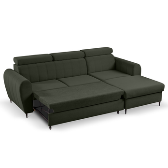 Sedací souprava FORIO pravá, tmavě zelená 1