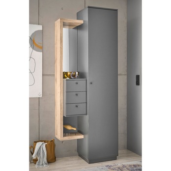 Předsíňová sestava FRAME 1 dub viking/antracitová 6