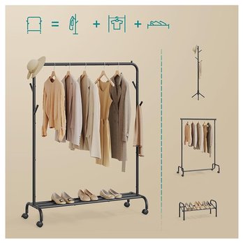 Stojan na šaty FRAME černá 2