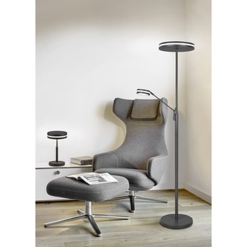 Stojací LED lampa FRANKLIN 2 antracitová 1