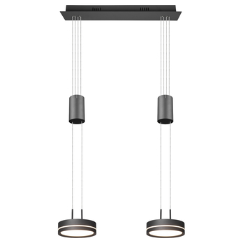 Závěsné LED svítidlo FRANKLIN 5 antracitová 4