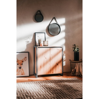 Komoda FREDDIE 1 dub artisan/antracitová 1