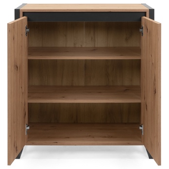 Komoda FREDDIE 1 dub artisan/antracitová 4