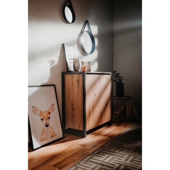 Komoda FREDDIE 1 dub artisan/antracitová 7