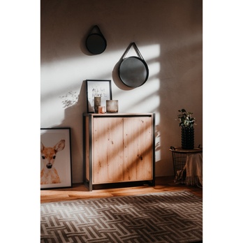 Komoda FREDDIE 1 dub artisan/antracitová 8