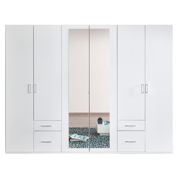 Šatní skříň FREDERICA bílá 3