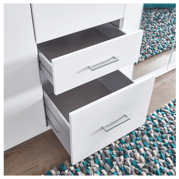 Šatní skříň FREDERICA bílá 4