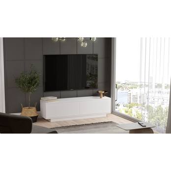 TV komoda FRENK 2 bílá 4