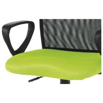 Kancelářská židle FRESH zelená/černá 6