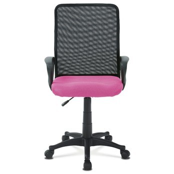 Kancelářská židle FRESH růžová/černá 1