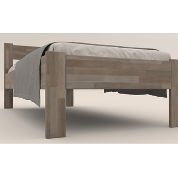 Postel FRIDA I buk/šedá, 100x200 cm 3