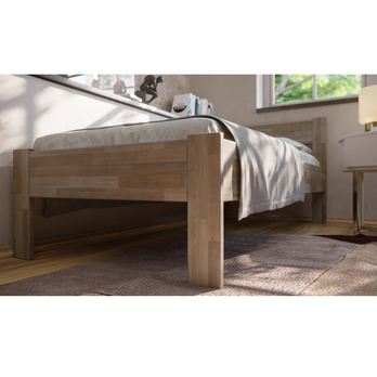 Postel FRIDA I buk/šedá, 100x200 cm 6