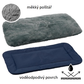 Pelech pro domácí zvířata FRIEND šedá 2