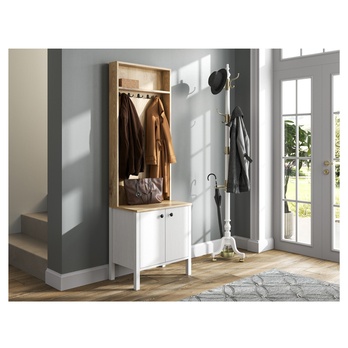 Předsíňová sestava FRNO 1 přírodní/bílá 1