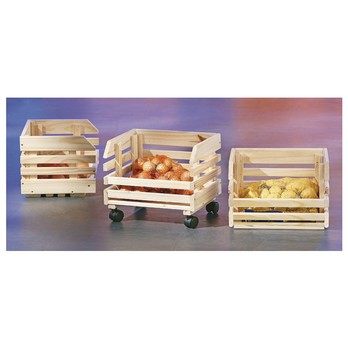 Uložné boxy na ovoce a zeleninu FRUITS přírodní jedle 3
