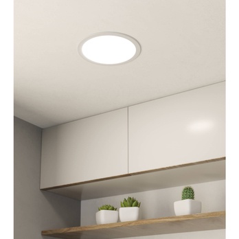 Zápustné LED svítidlo FUEVA 3 bílý kov, 3000K 1