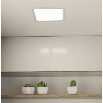 Zápustné LED svítidlo FUEVA 6 bílý kov, 4000K 1
